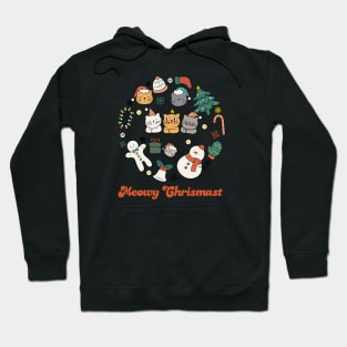 Meowy Christmas Hoodie